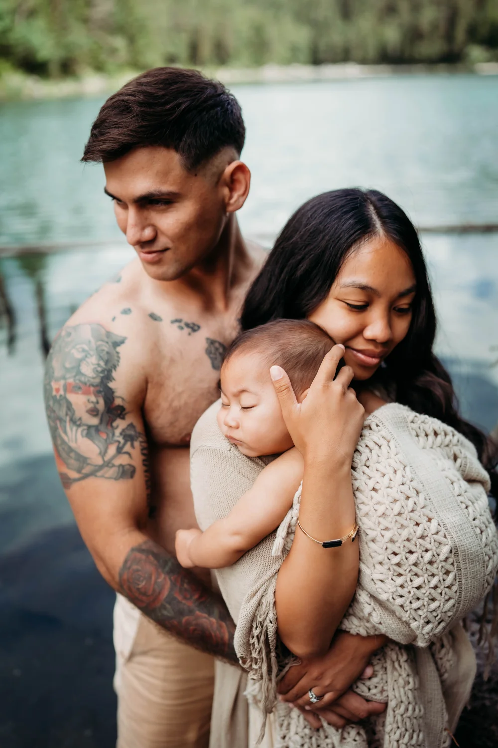 Antonia Orologio, Moana Eibsee, and family photography