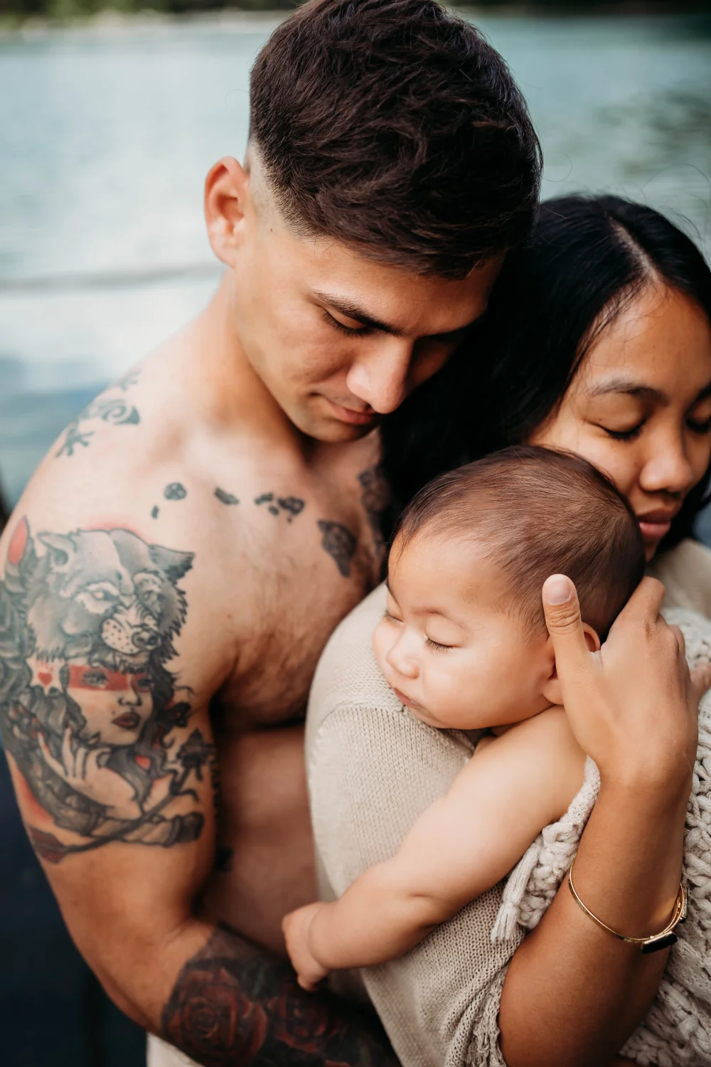 Antonia Orologio, Moana Eibsee, and family photography