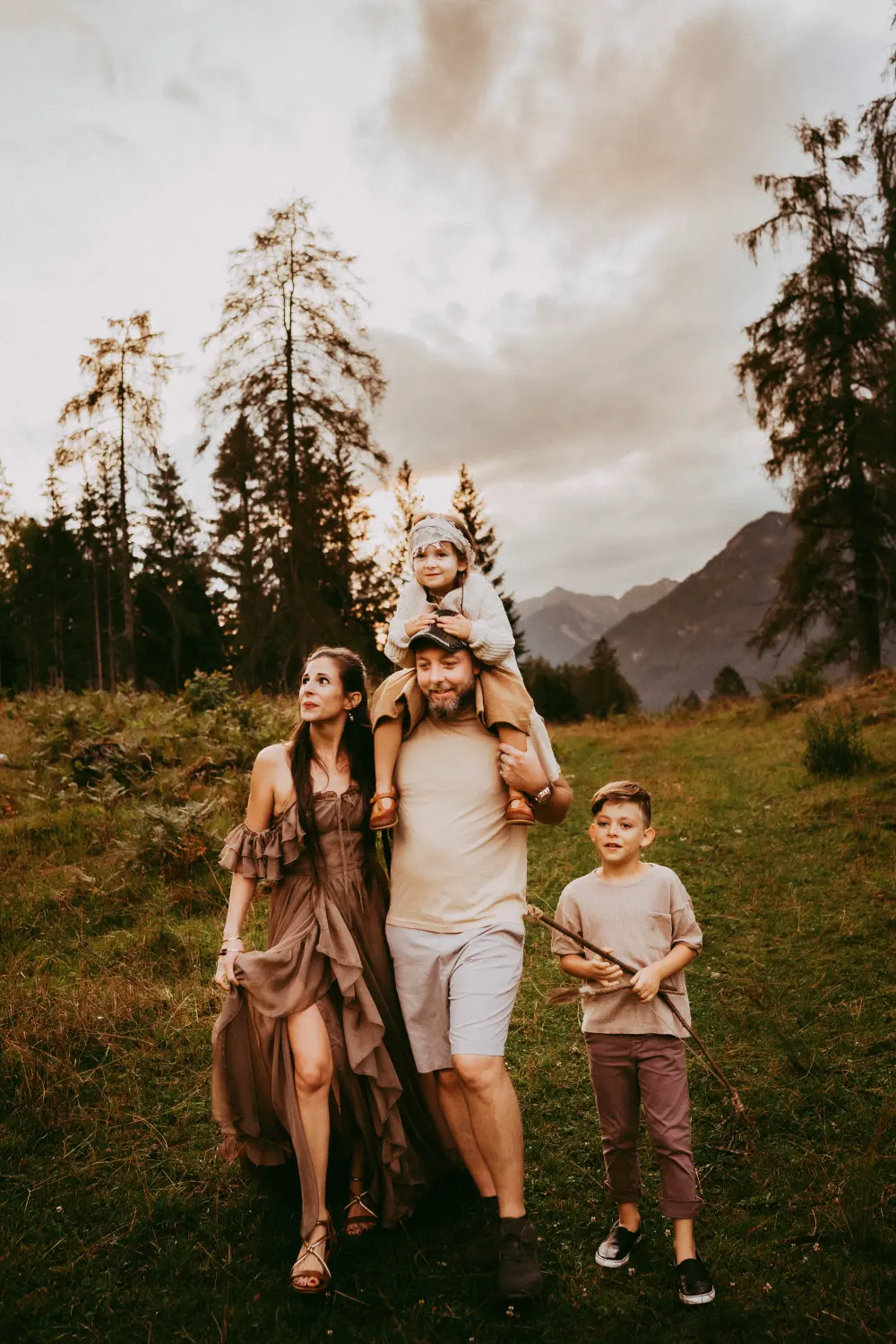 Antonia Orologio, Familienfotografie