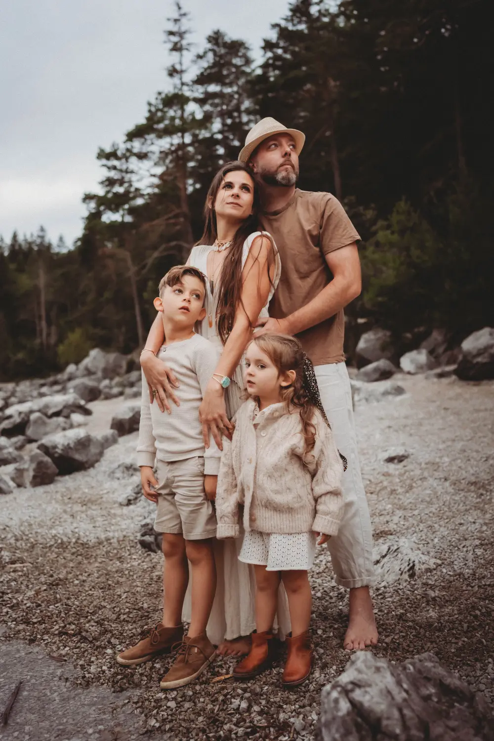 Antonia Orologio, Familienfotografie, Vater und Neugeborenes