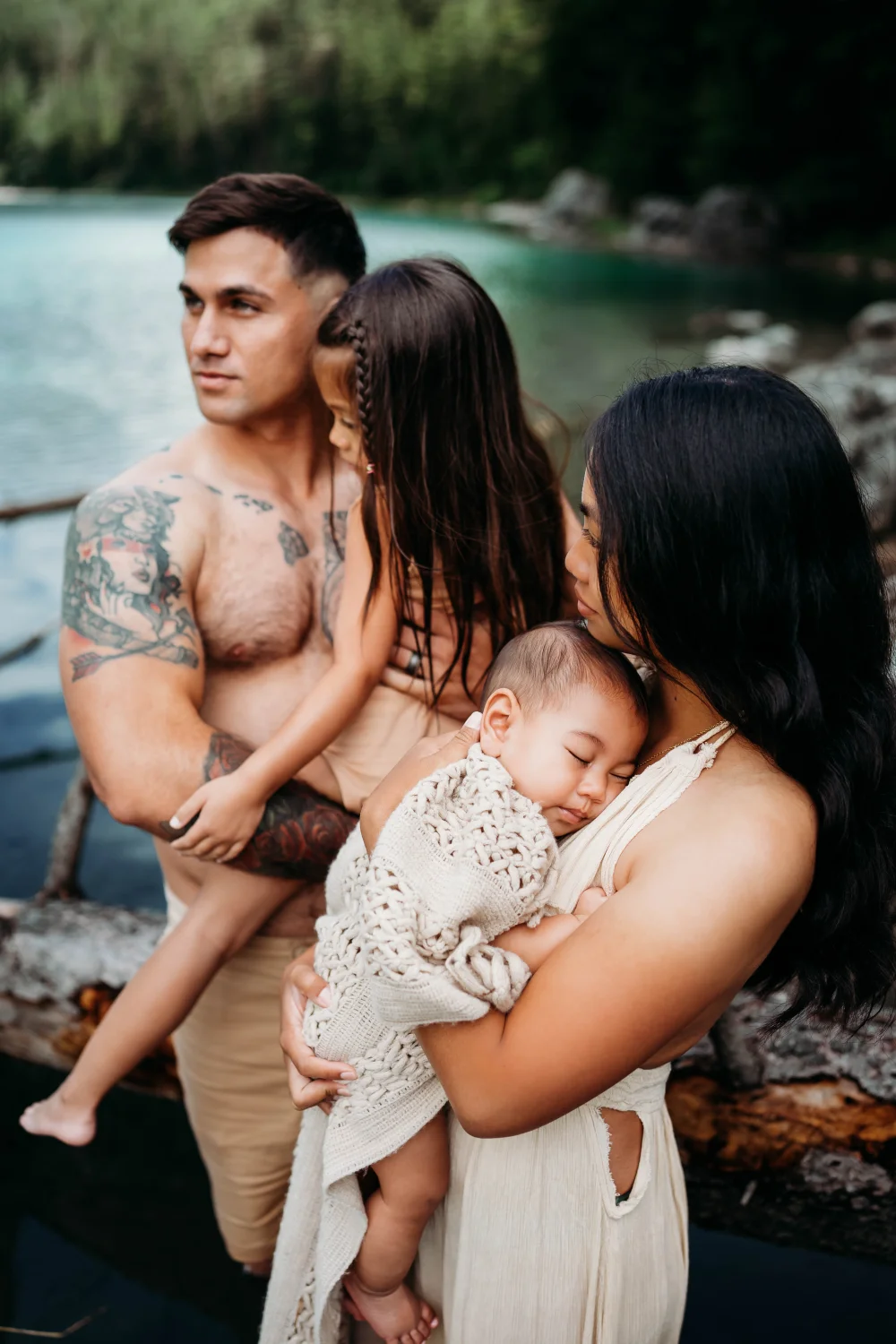 Antonia Orologio, Moana Eibsee, and family photography