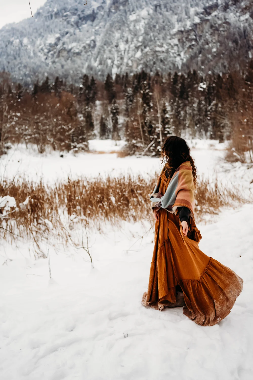 Antonia Orologio, Familienfotografie im Schnee